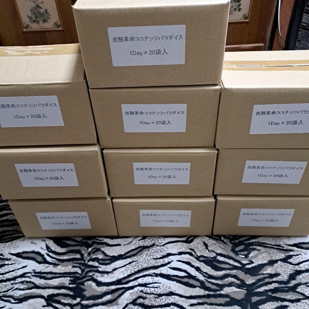 未使用 炭酸革命ココナッツパラダイス１ケース１２箱セット売り! フェイスパック