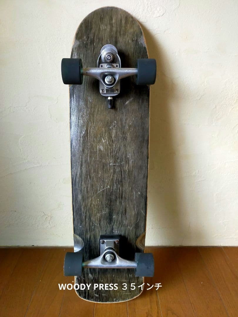 サーフスケート　WOODY PRESS ３５インチ