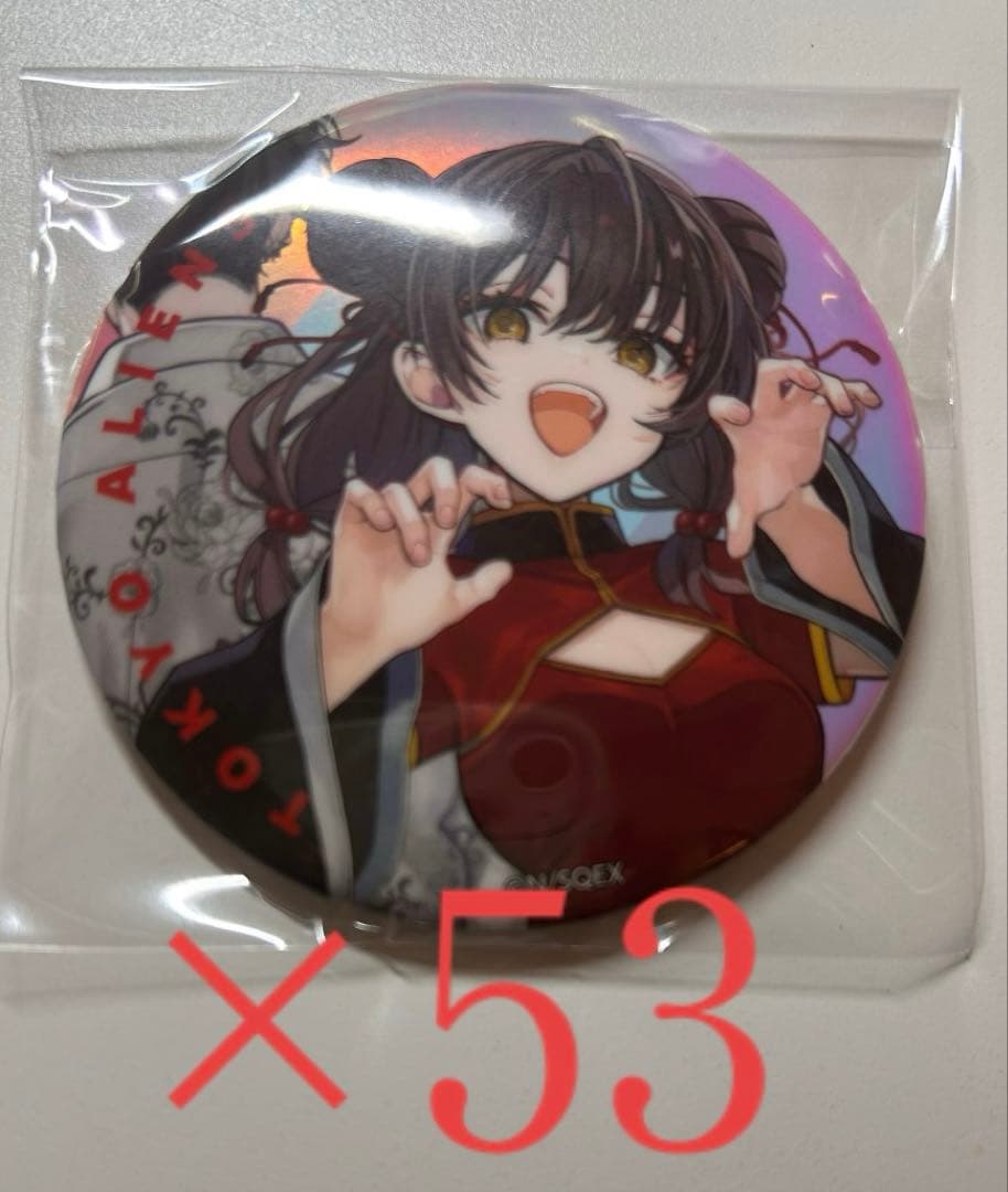 東京エイリアンズ　オーロラ缶バッジ　明明 東京エイリアンズ 明明 オーロラ缶バッジ - メルカリ