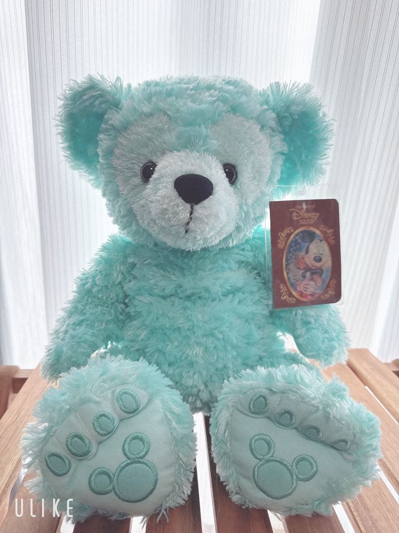 wdw ダッフィー ミント　ディズニーベア　ぬいぐるみ WDW ミント ダッフィー ☆希少☆ ディズニーベア - メルカリ