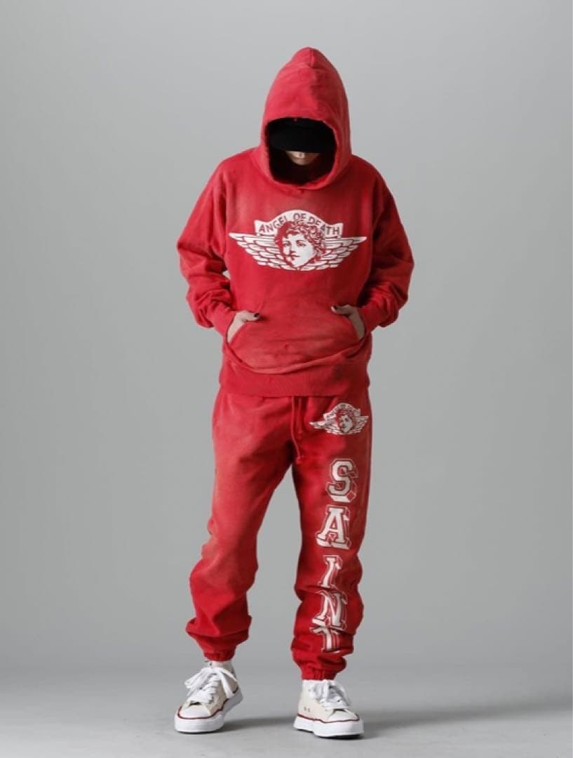 SAINT MXXXXXX HOODIE＆PANTS セットアップ
