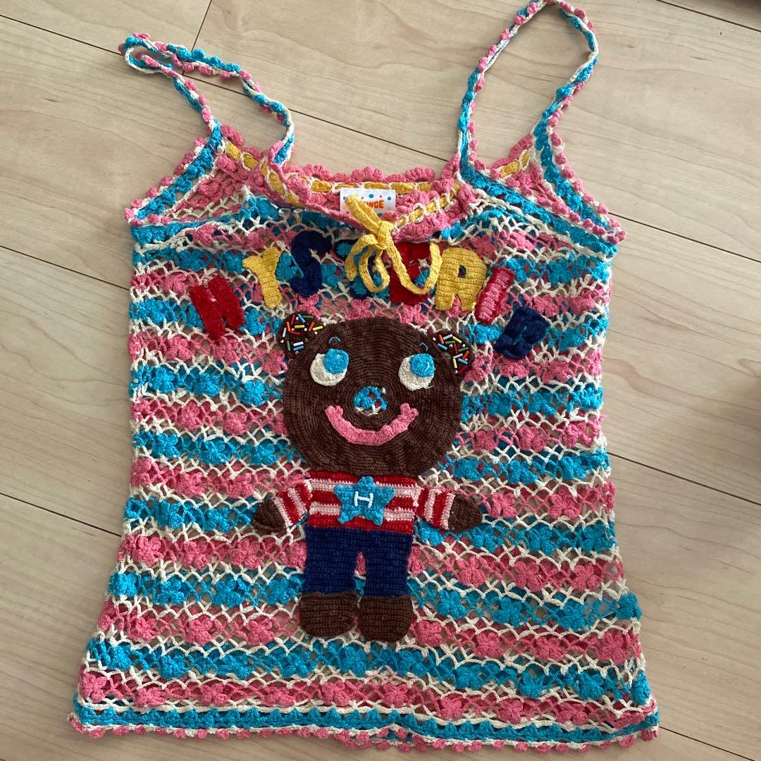 HYSTERIC GRAMOUR POPS タンクトップ ドーナツベア