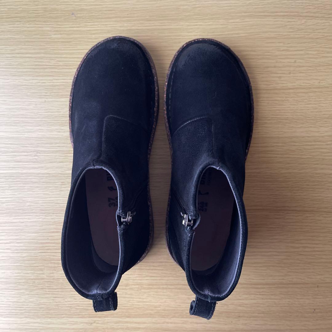 BIRKENSTOCK 】MELROSE スエードレザー ブラック24cm