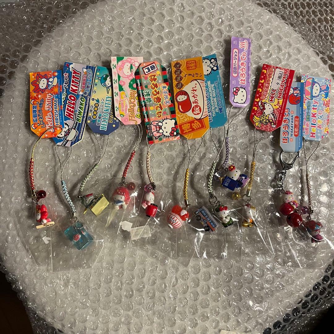ハローキティ ご当地ストラップセット