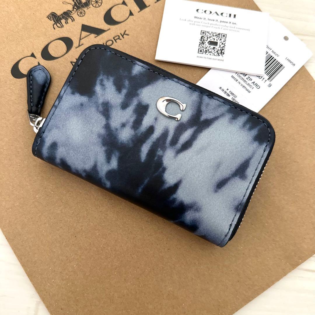限定品！ 新品 COACH コーチ ケース 小銭入れ ブルー