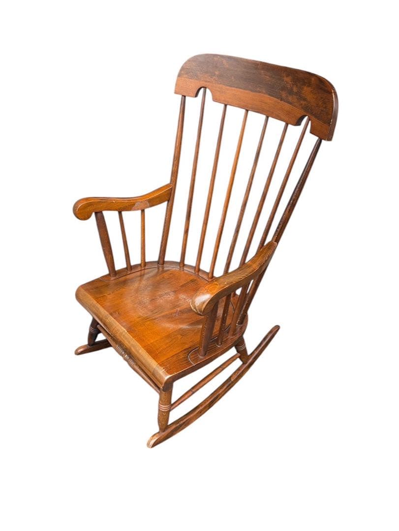 飛騨産業 キツツキマーク ロッキングチェア アンティーク