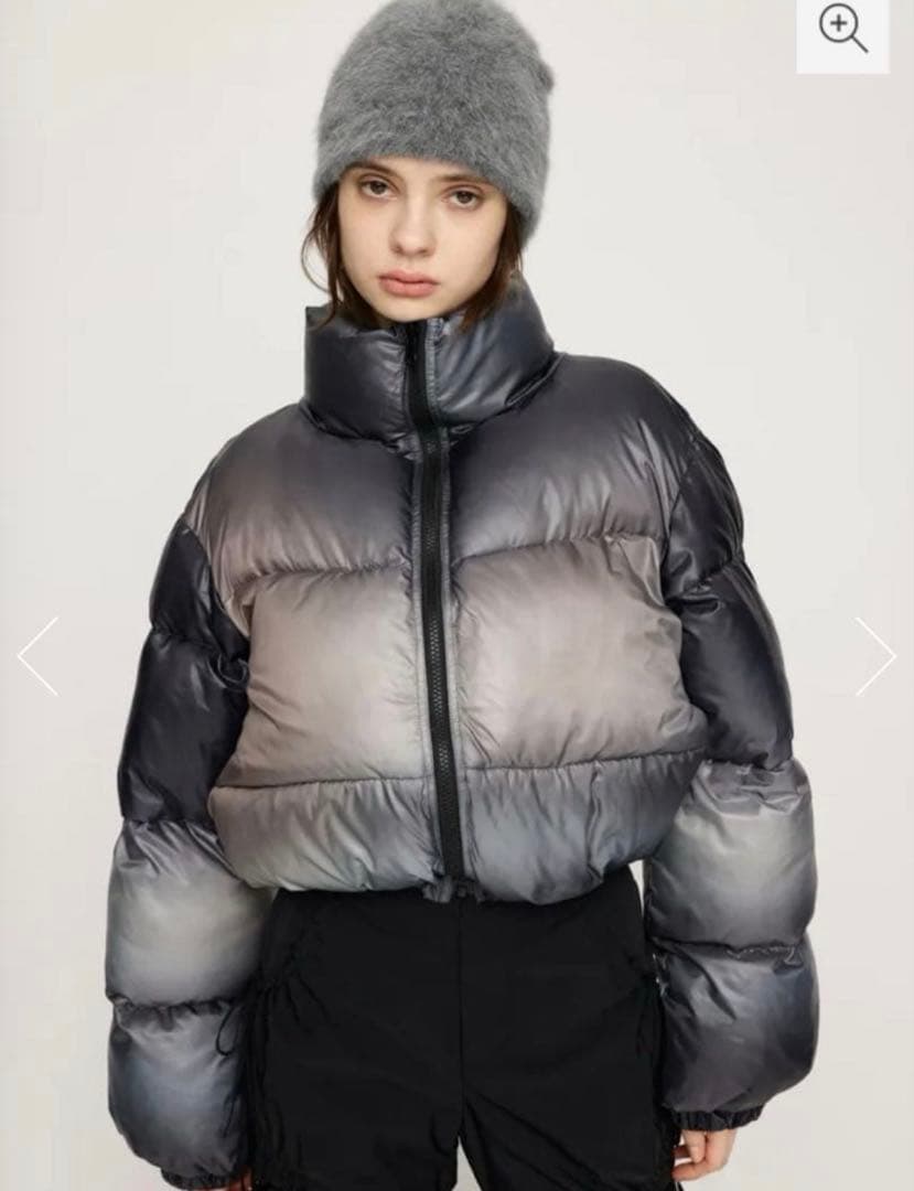 ジャケット・アウター SLY GRADATION REVERSIBLE PUFFER JK