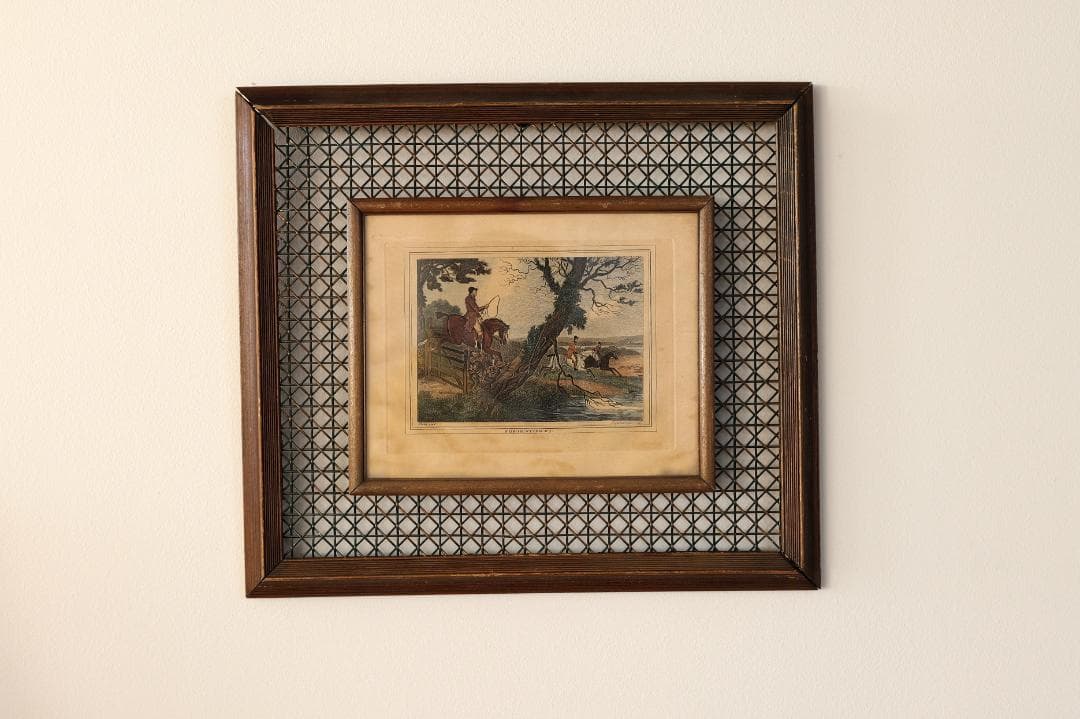 版画 50s / Fox hunting