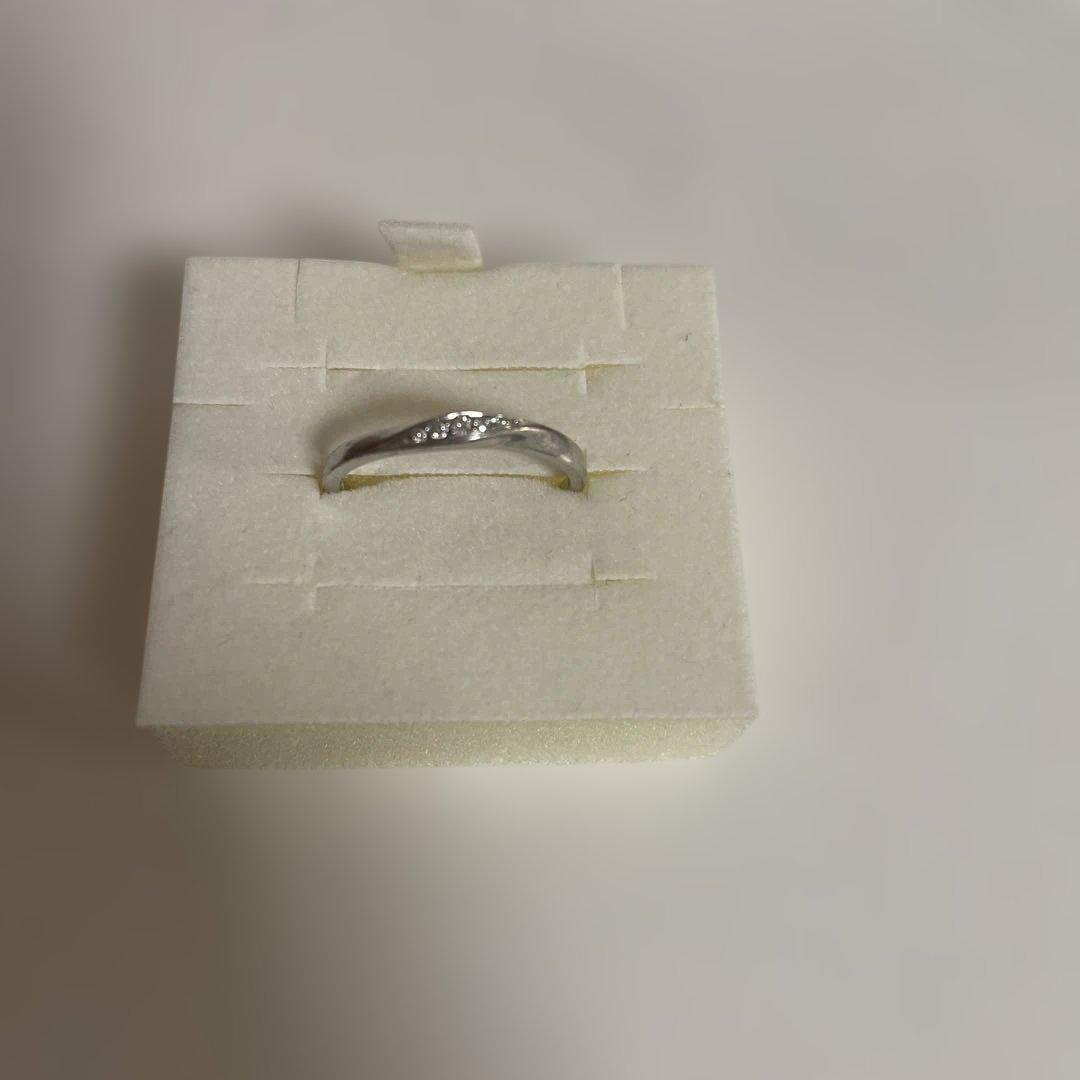 4℃ k10 ダイヤモンド　リング　指輪　13号 K10 誕生石 ミルデザインリング（4月：ブラックダイヤモンド）｜36