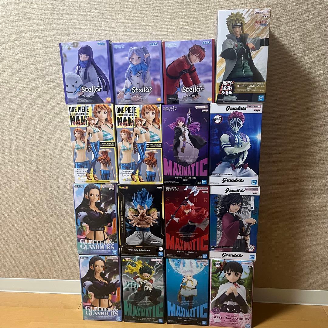 【新品未開封】プライズフィギュア 16点まとめ売り 人気作セット ※即購入OK