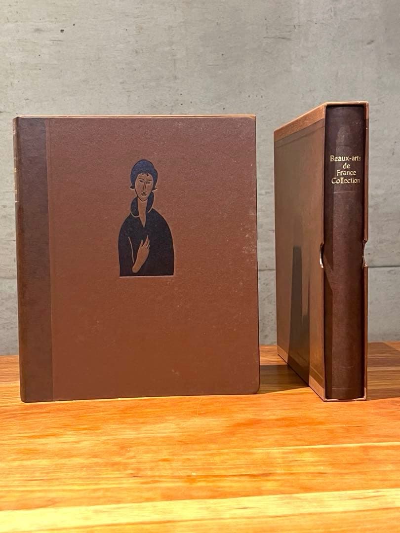 【値下げ/アンティーク】フランス画壇名画切手コレクション I & II 計2冊