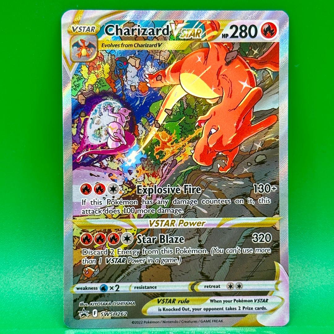 ポケモンカード 海外 リザードンVSTAR プロモ 英語 ポケカ SAR仕様