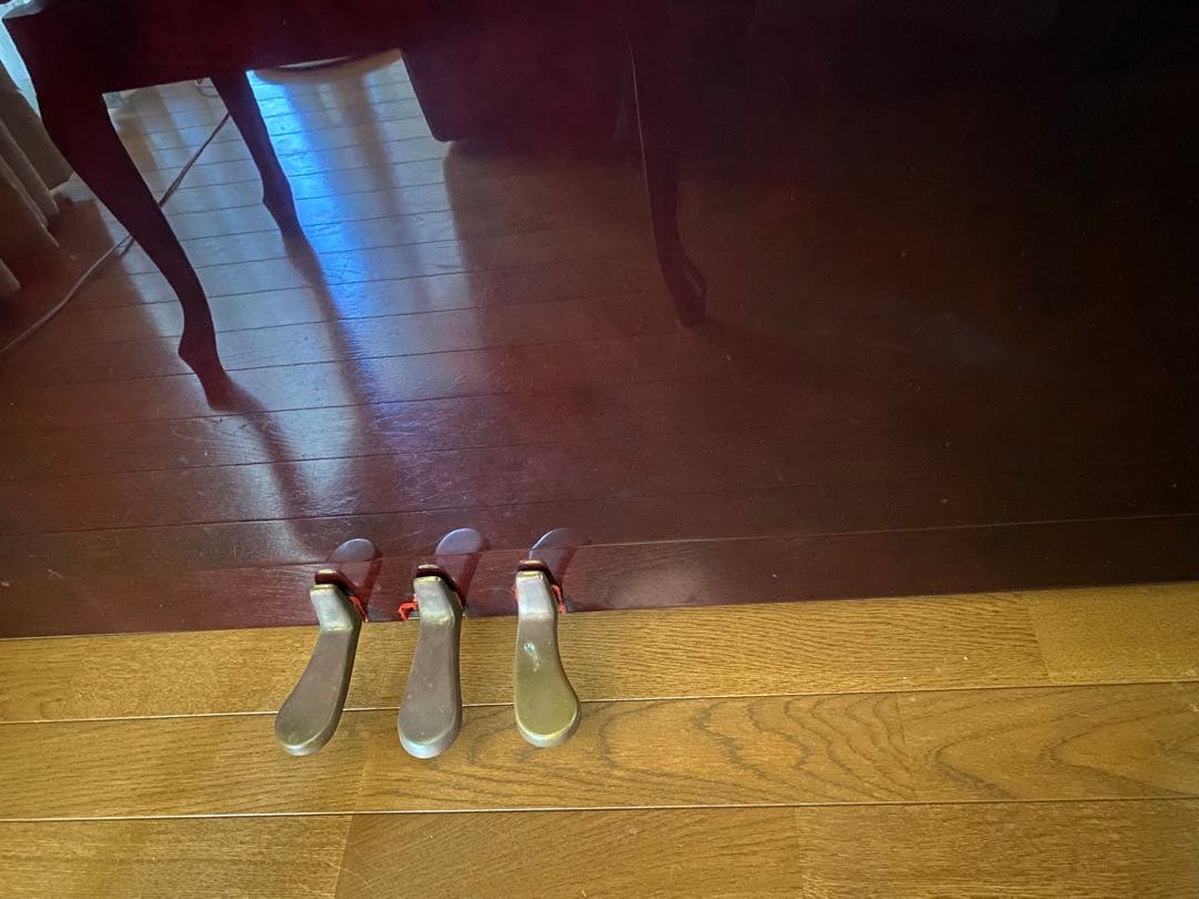 DIAPASON ピアノ 猫脚 ワインレッド マホガニー - メルカリ