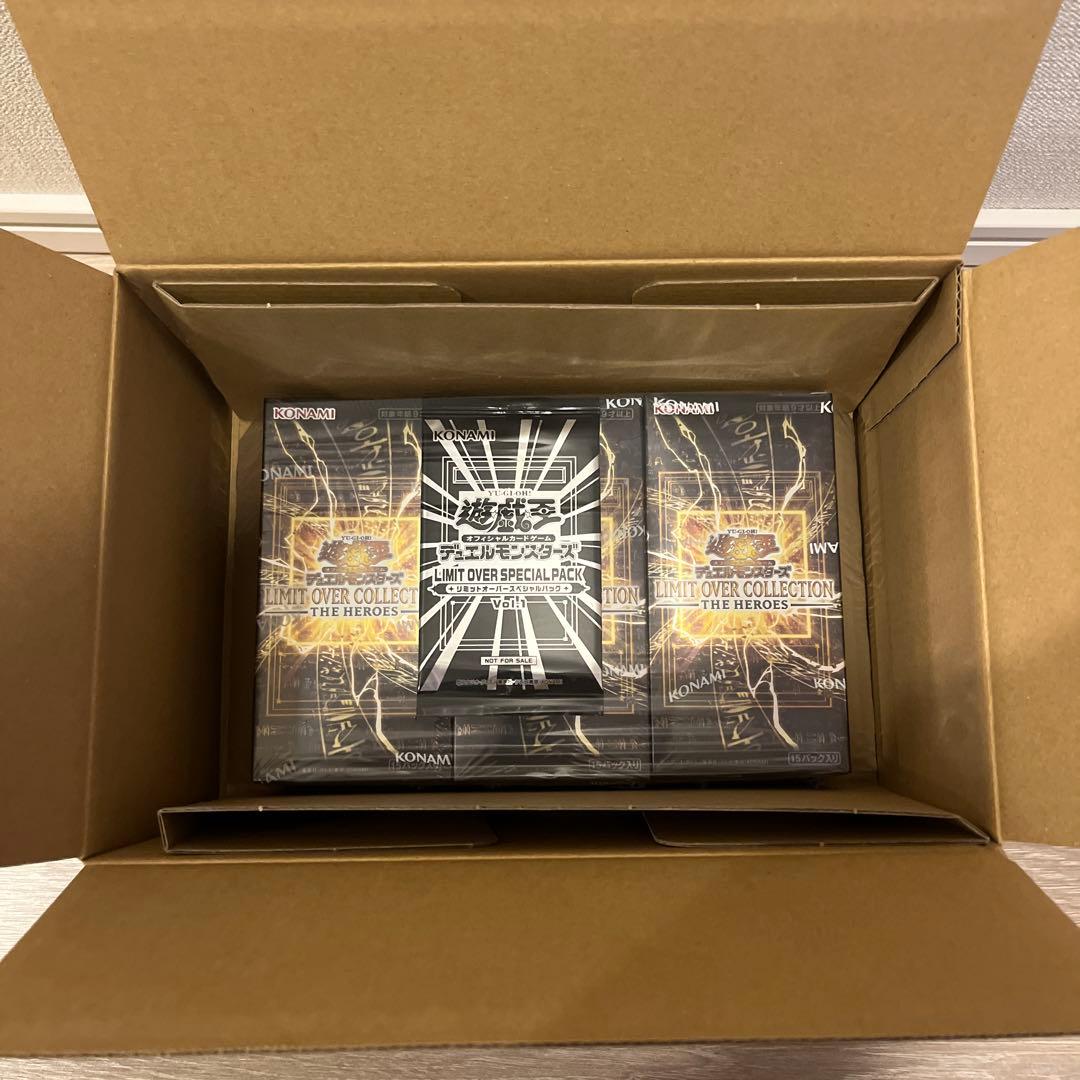 遊戯王 リミットオーバーコレクション シュリンク付き 3BOX プロモ