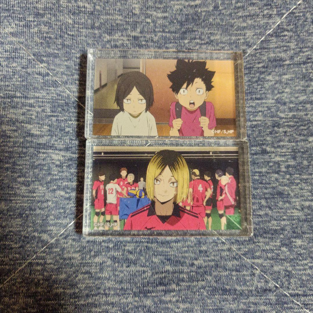 ハイキュー アクリルブロック ミニ ダイソー 百均 孤爪研磨 ハイキュー