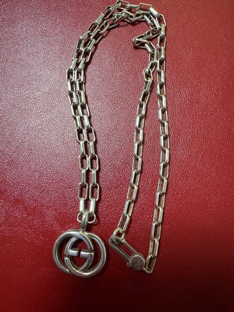 本日限定価格　GUCCI インターロッキングG シルバー