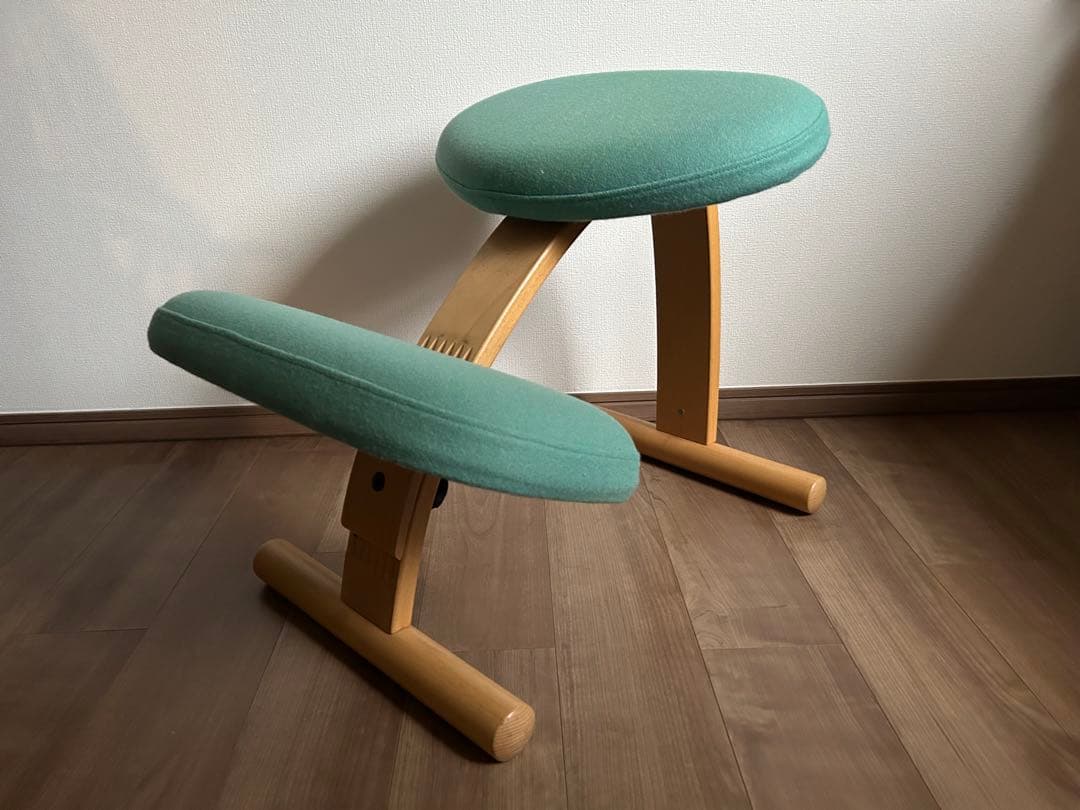 美品　バランスチェア　バランスイージー　RYBO カバー付 姿勢矯正　チェアリボ