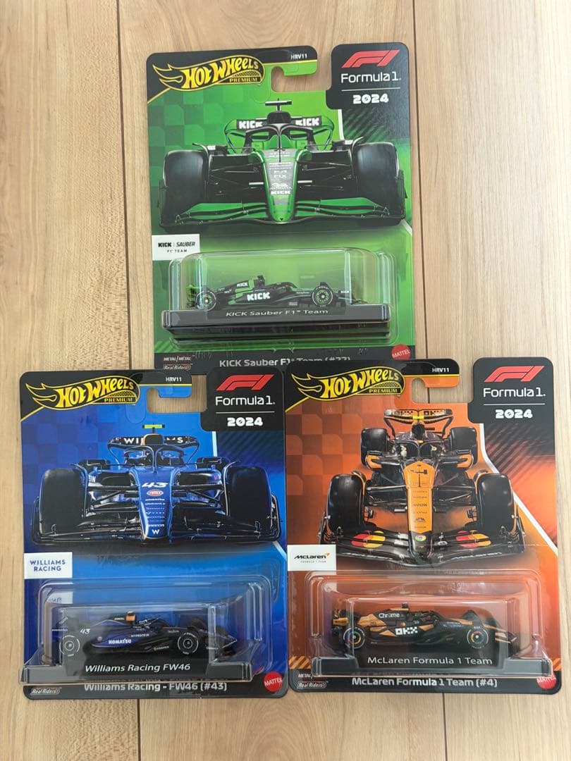 ホットウィール F1 ミニカー 2024年モデル 3台セット - メルカリ