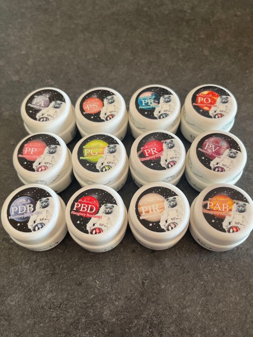 べトロ ミキジェル 12個セット my&bee マイビー 3Dマグ 12色セット 3D-001G〜012G 8ml マグネット