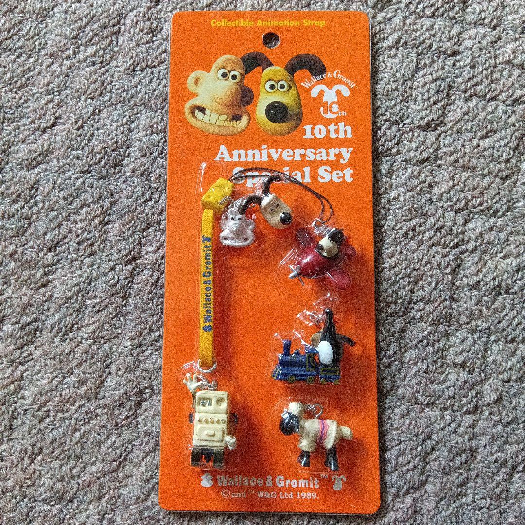 ストラップ Wallace & Gromit 10th Anniversary Set