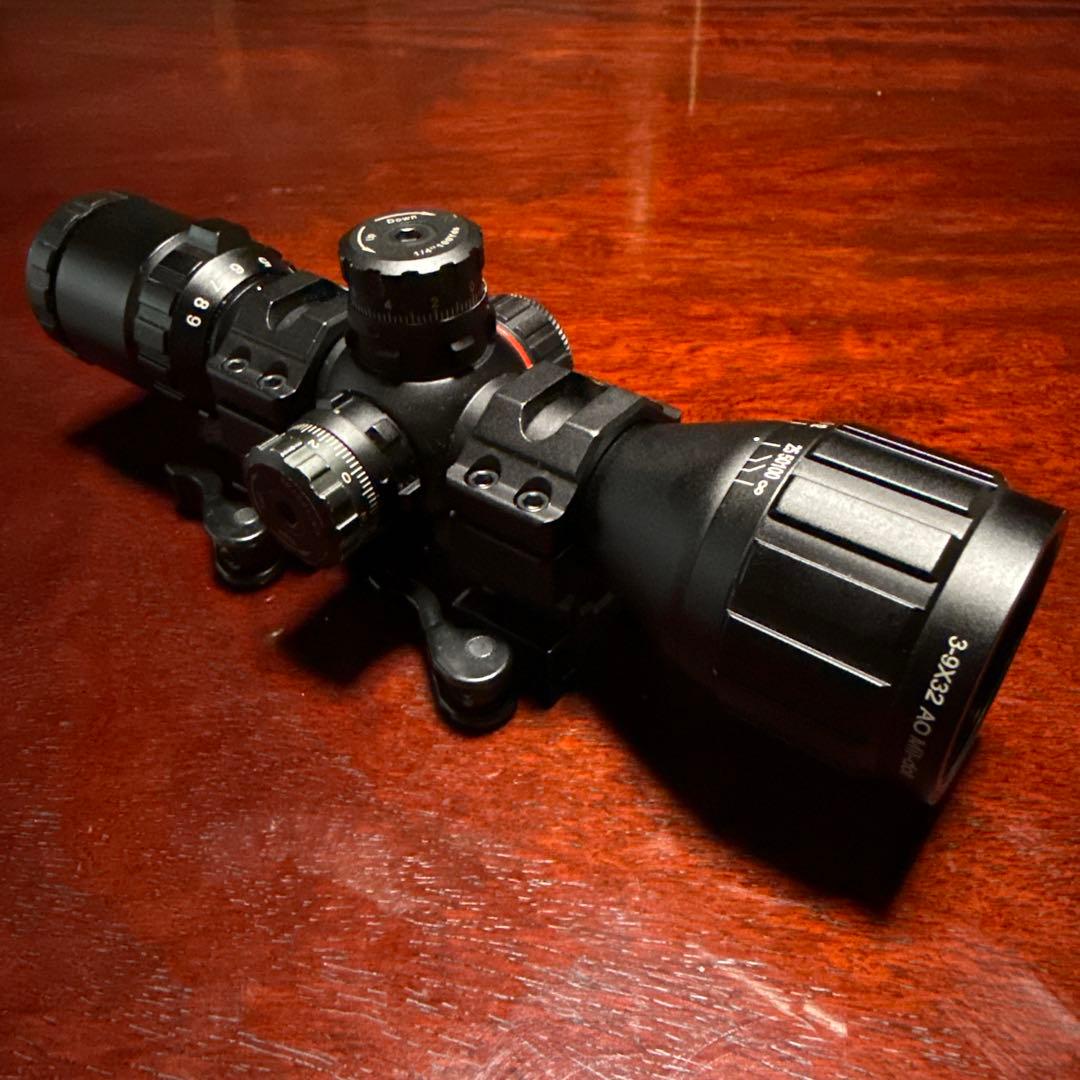 東京マルイ　NEWイルミネーテッド・ショートズームスコープ（3〜9倍）