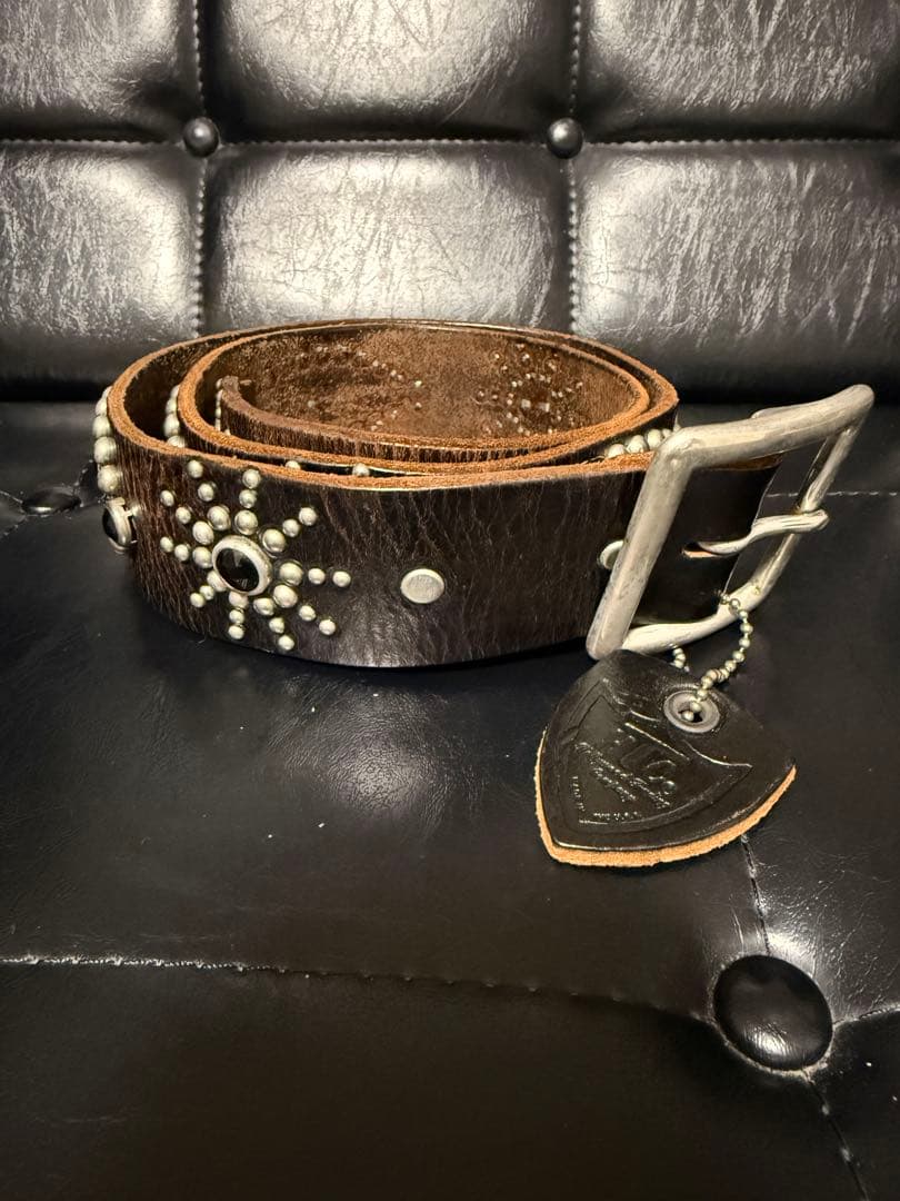 HTC Belt #53 スタンダードカリフォルニア 32 スタッズベルト