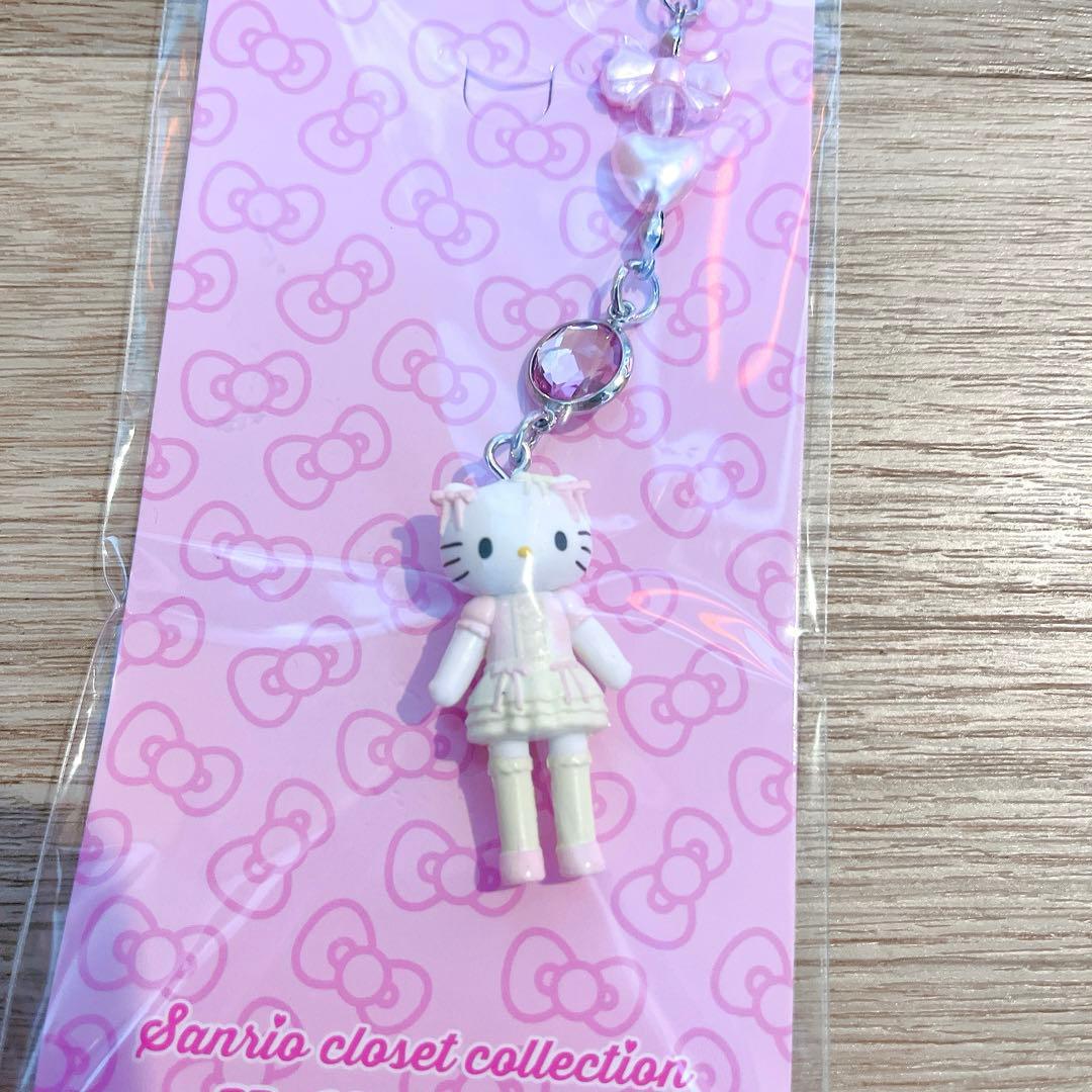 ハローキティ ストラップ クローゼットコレクション 足長キティ
