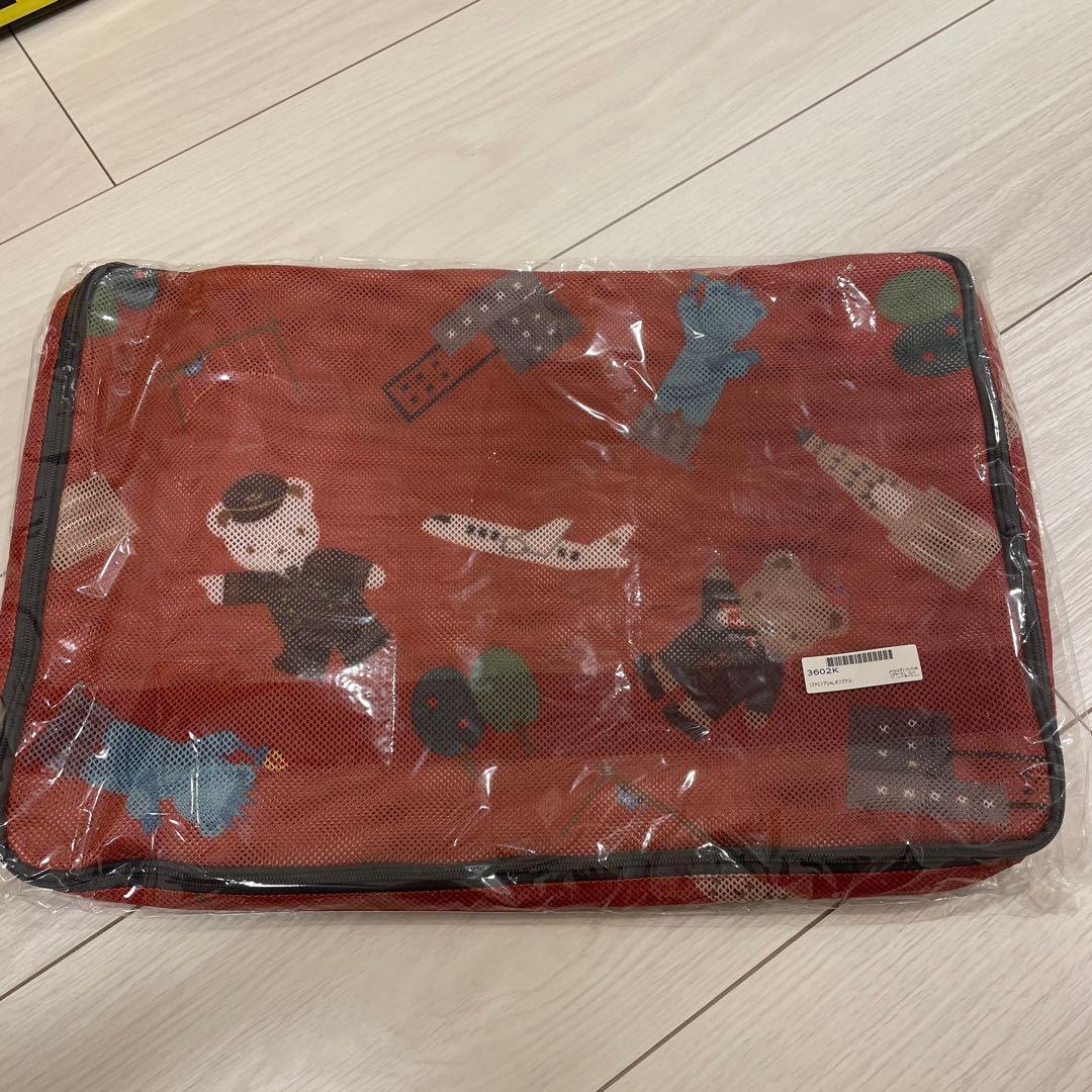 【新品】ファミリア JALオリジナル メッシュプリントパッキングケースL