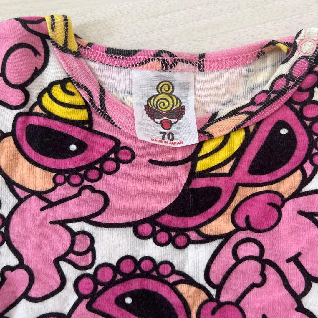 ヒスミニ ロンパース 70㌢ - メルカリ