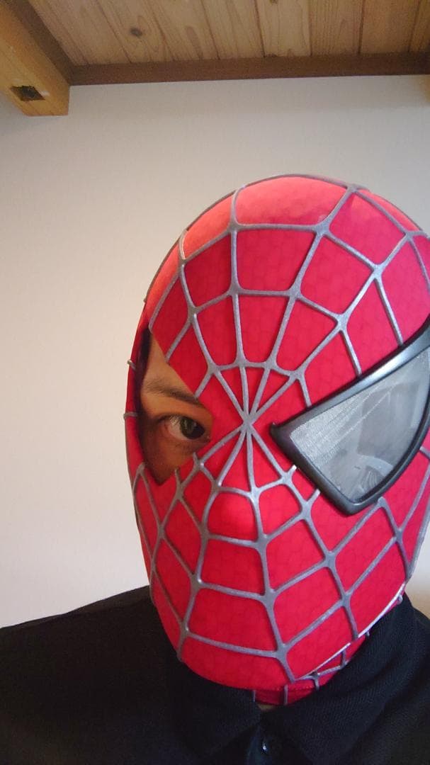 スパイダーマン マスク サムライミ版 シェルマスク 高クオリティー