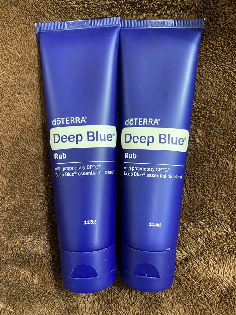 doTERRA ドテラ　ディープブルーラブ2本セット！