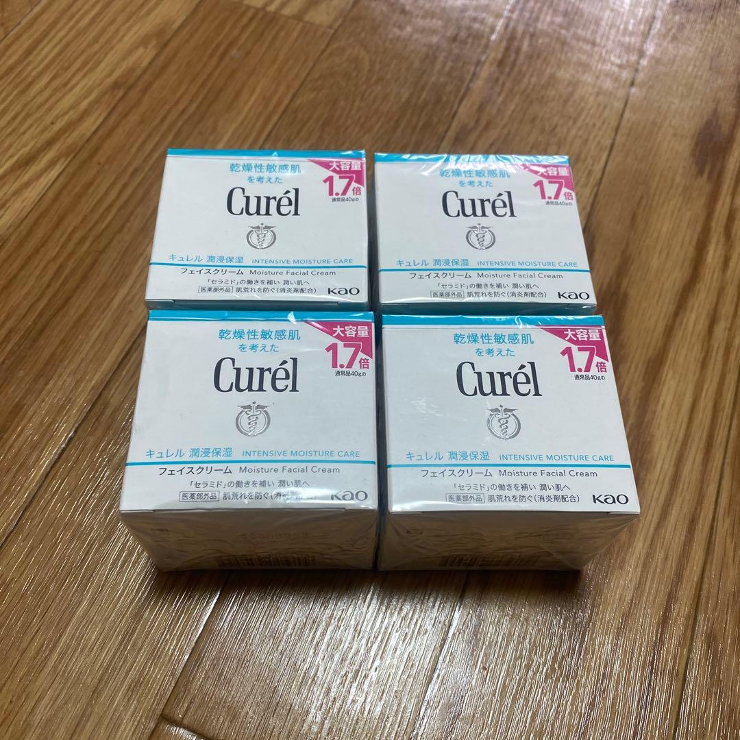 Curél フェイスクリーム 4個セット
