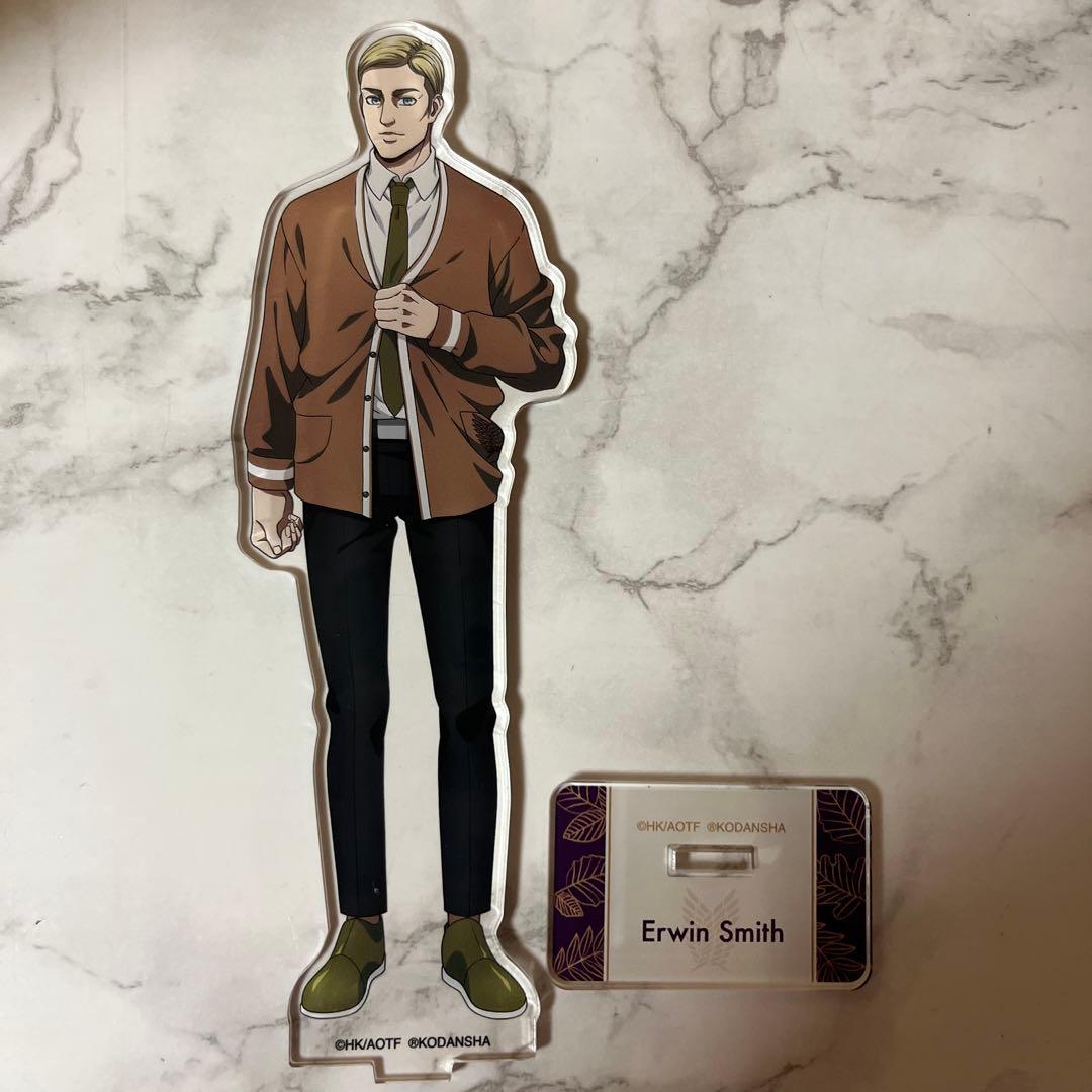 進撃の巨人 エルヴィン・スミス アクリルスタンド - メルカリ