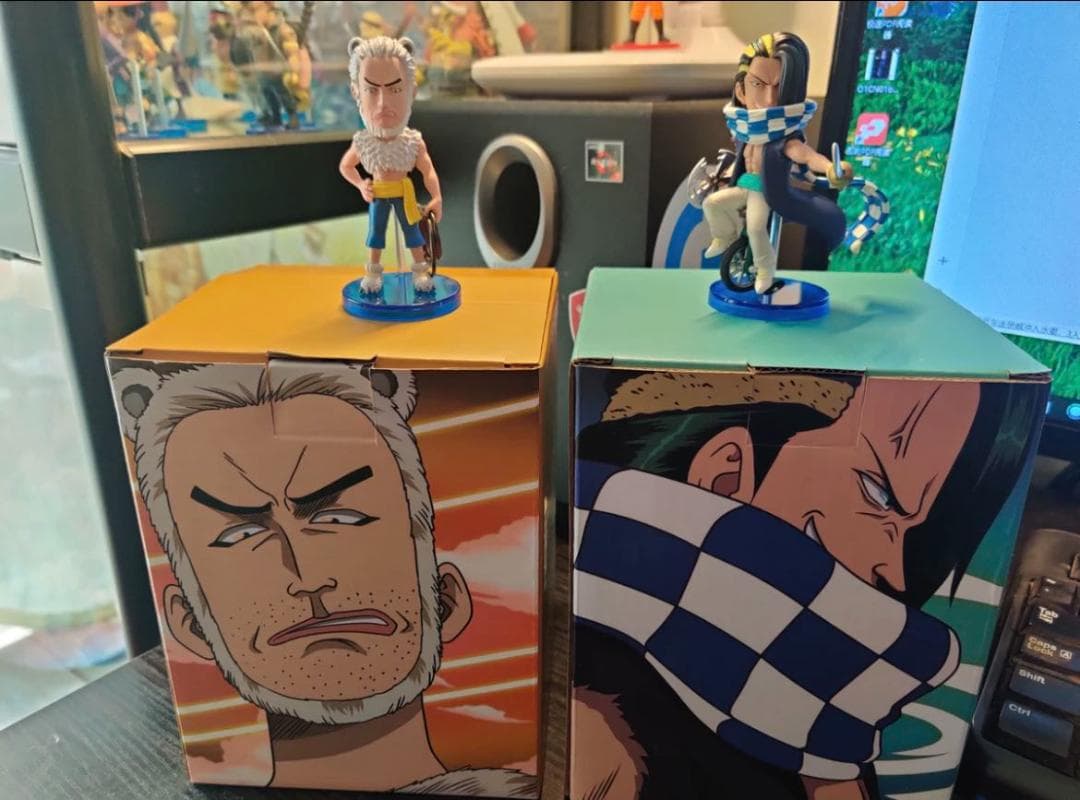 ワンピース BBF モージ カバジ 2点 ガレージキット ガレキ スタチュー