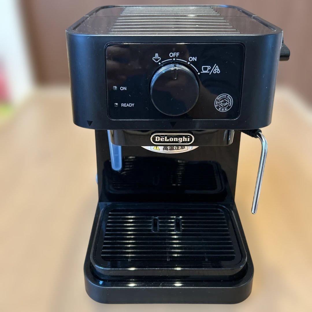 美品　DeLonghi エスプレッソマシン ブラック