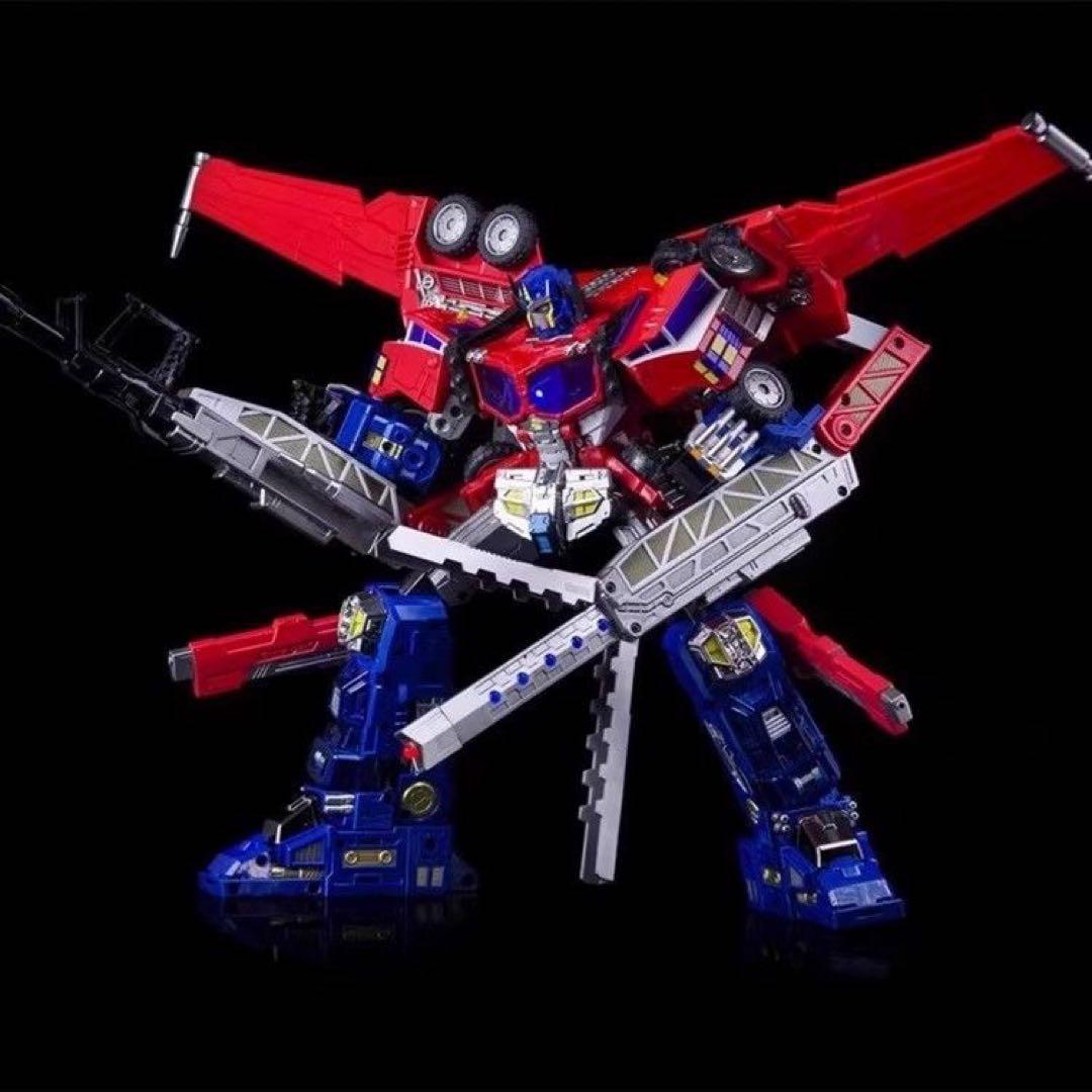 トランスフォーマー 非正規 TR キャラクターコンボイ っぽい 変形