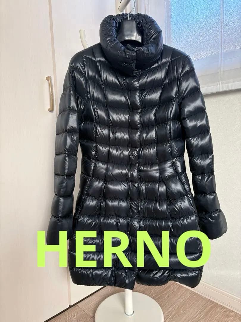 HERNO ダウンジャケットHerno ネイビー
