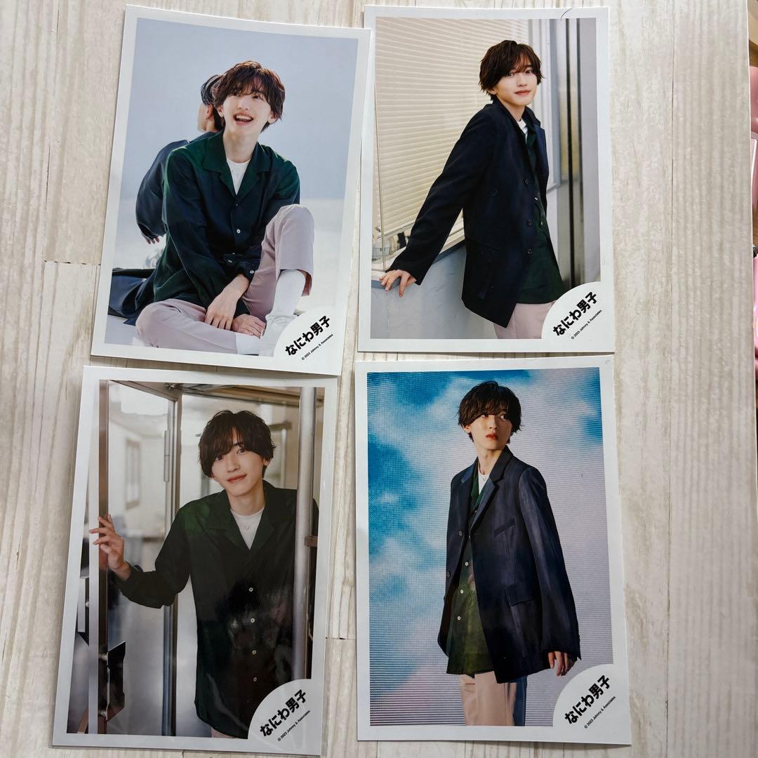 なにわ男子 道枝駿佑 公式写真 4枚まとめ売り - メルカリ