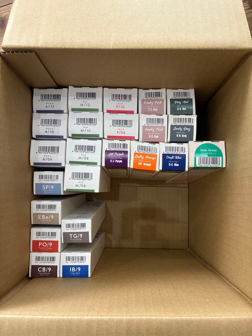 カラー剤1液23本セット