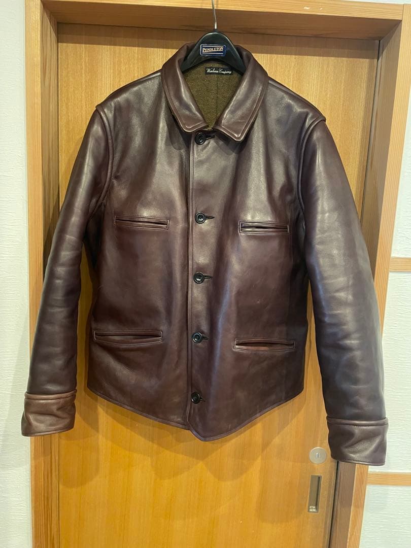 はなはなウエアハウスレザーカーコート2169 サイズ42