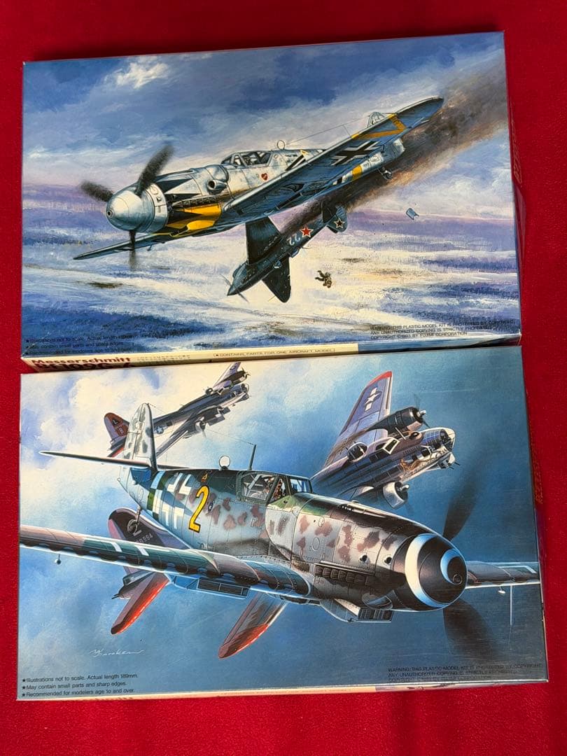 1/48フジミ、ホビークラフト、エデュアルド Bf 109シリーズ 全8個