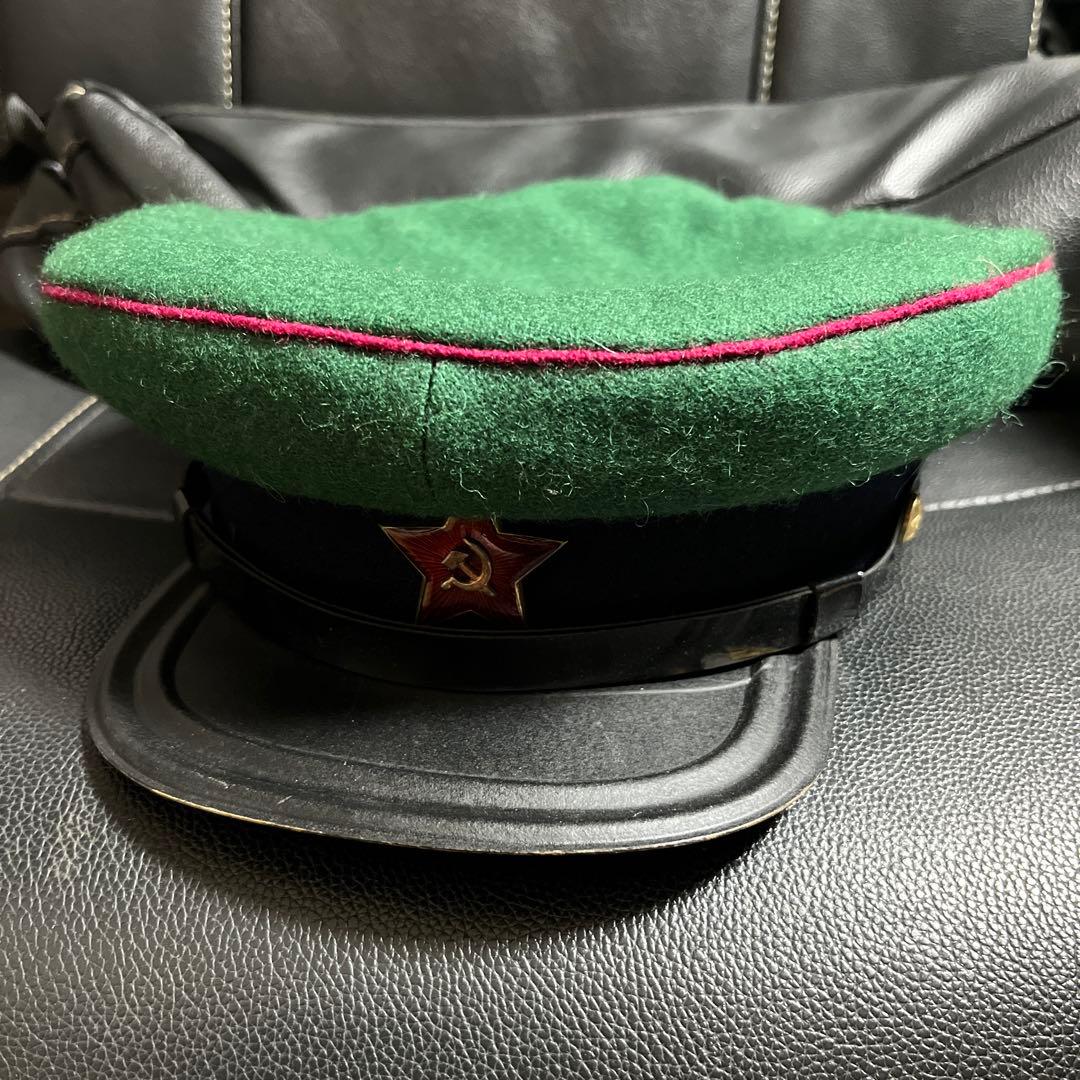 ソ連軍　国境警備隊　軍帽