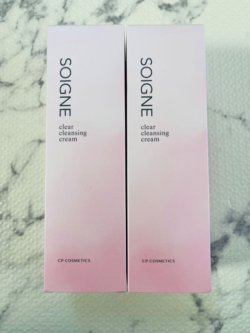 未使用 ソワーニュ クリアクレンジングクリーム AL 130g 2個