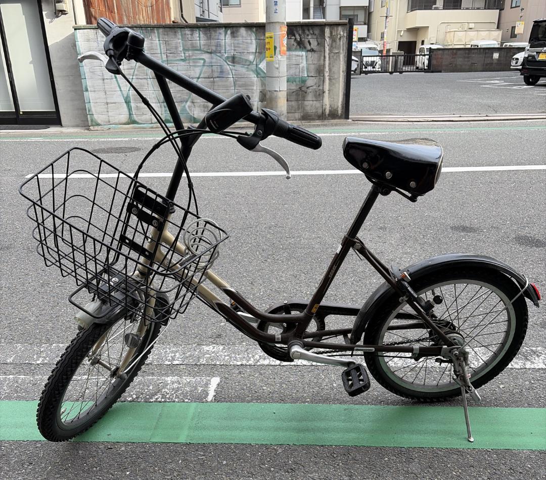 大阪京都限定 ブリヂストン ベガス 20型ミニペロ 自転車 ミニチャリ