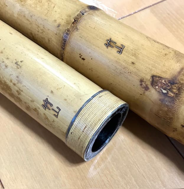 値下げ！超貴重！初代高橋竹山 使用 尺八 １尺９寸 金文字 名入り