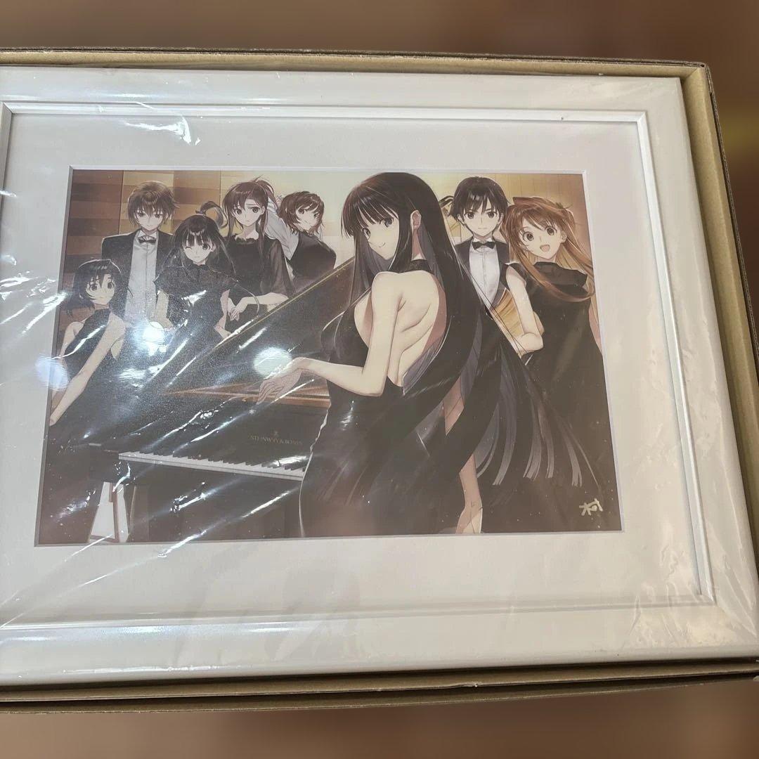 WHITE ALBUM2』なかむらたけし箔押しサイン入り描き下ろし複製原画