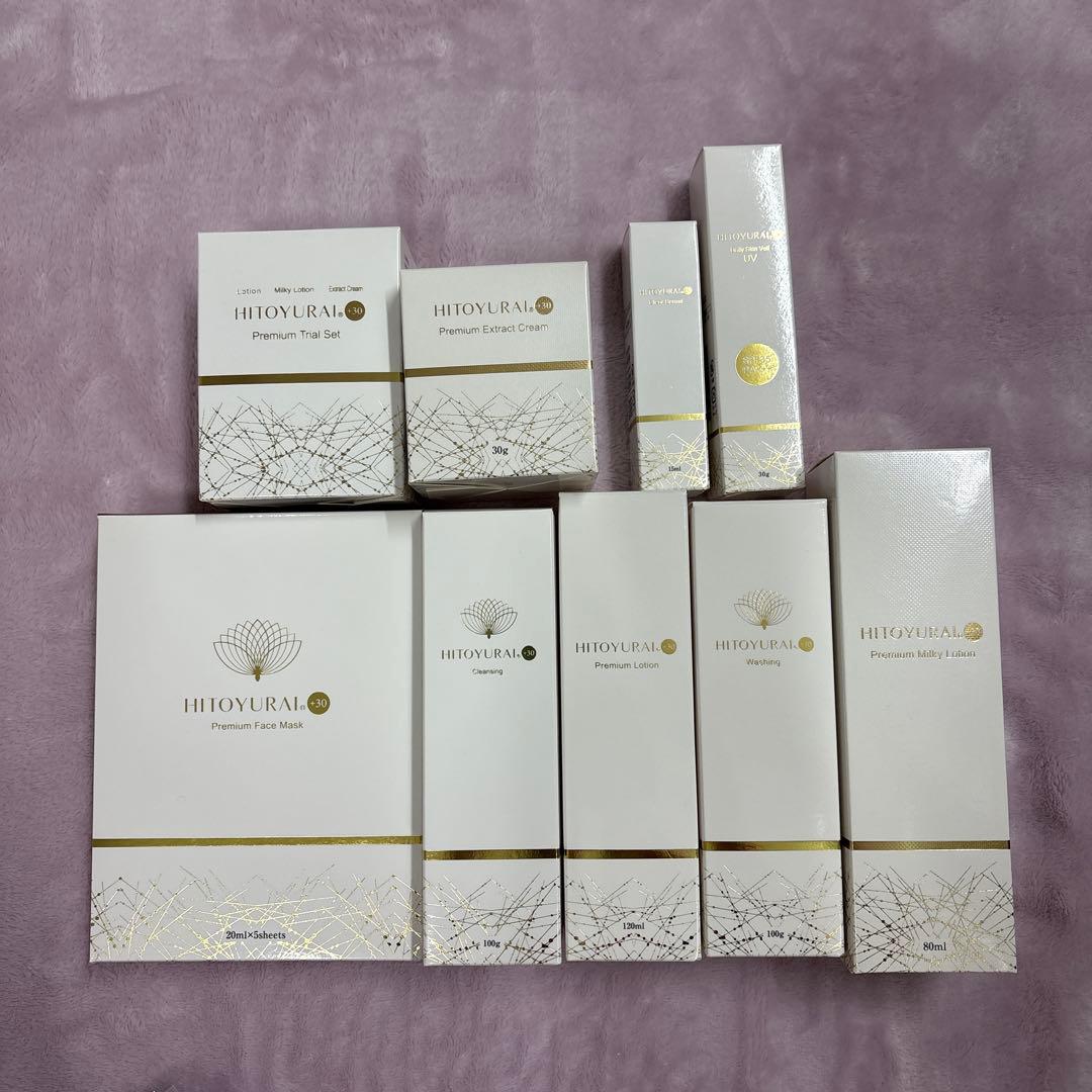 ヒトユライ+30 最先端の皮膚サイエンススキンケア 肌細胞が目覚めるコスメ