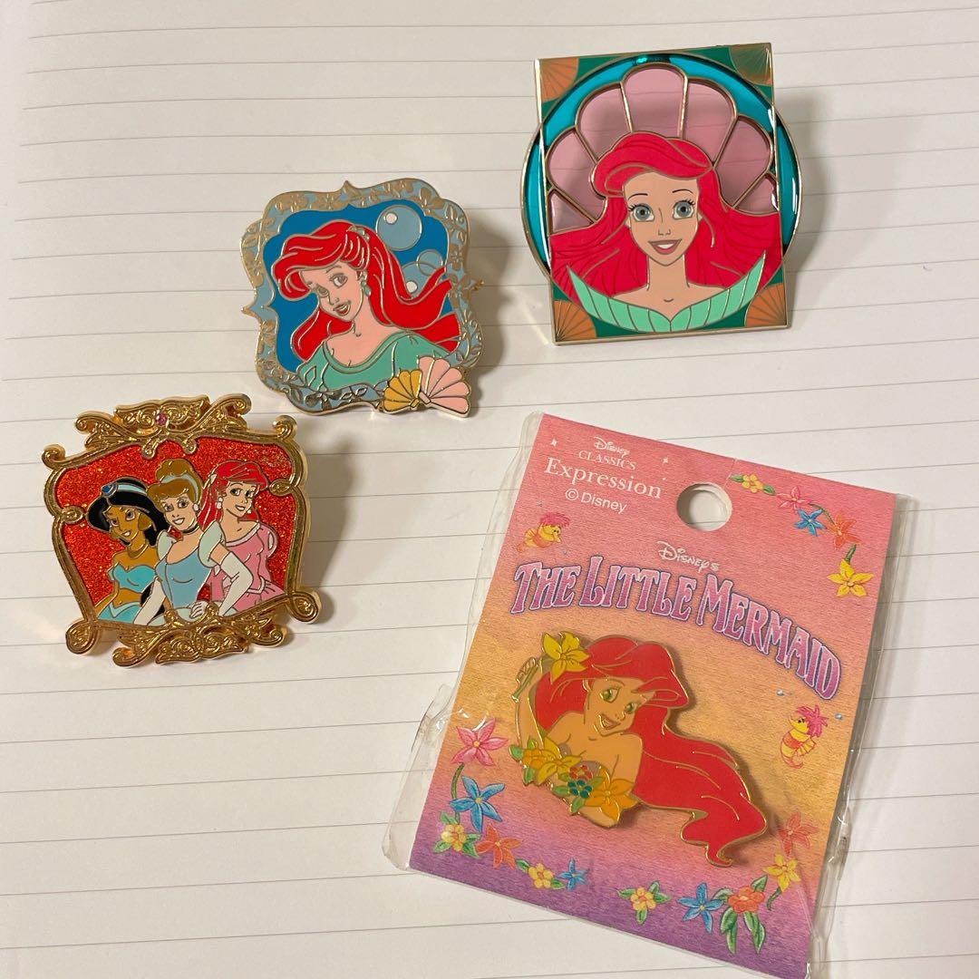 アリエル ピンバッジ - メルカリ