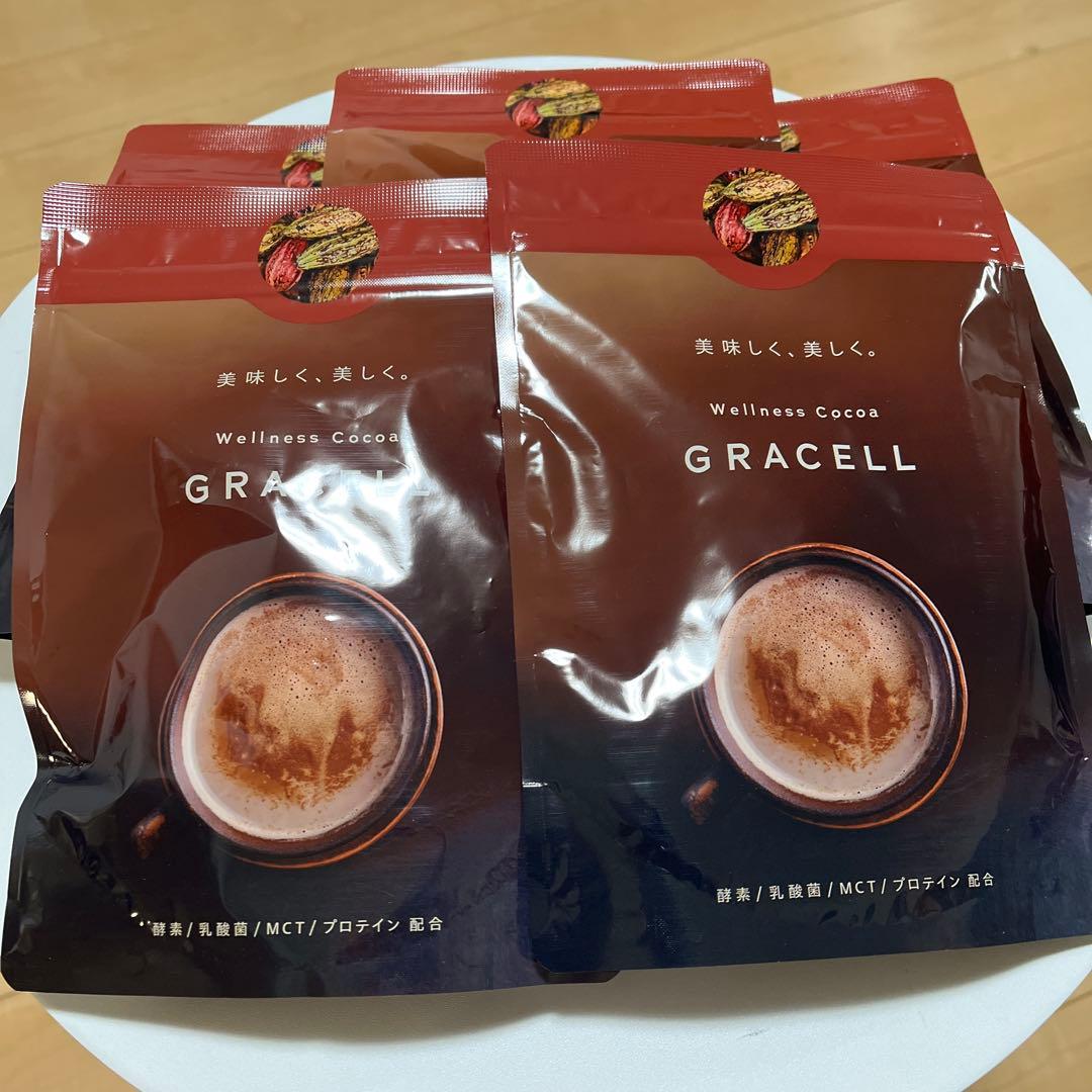 未開封 GRACELL ココア 100g×5袋