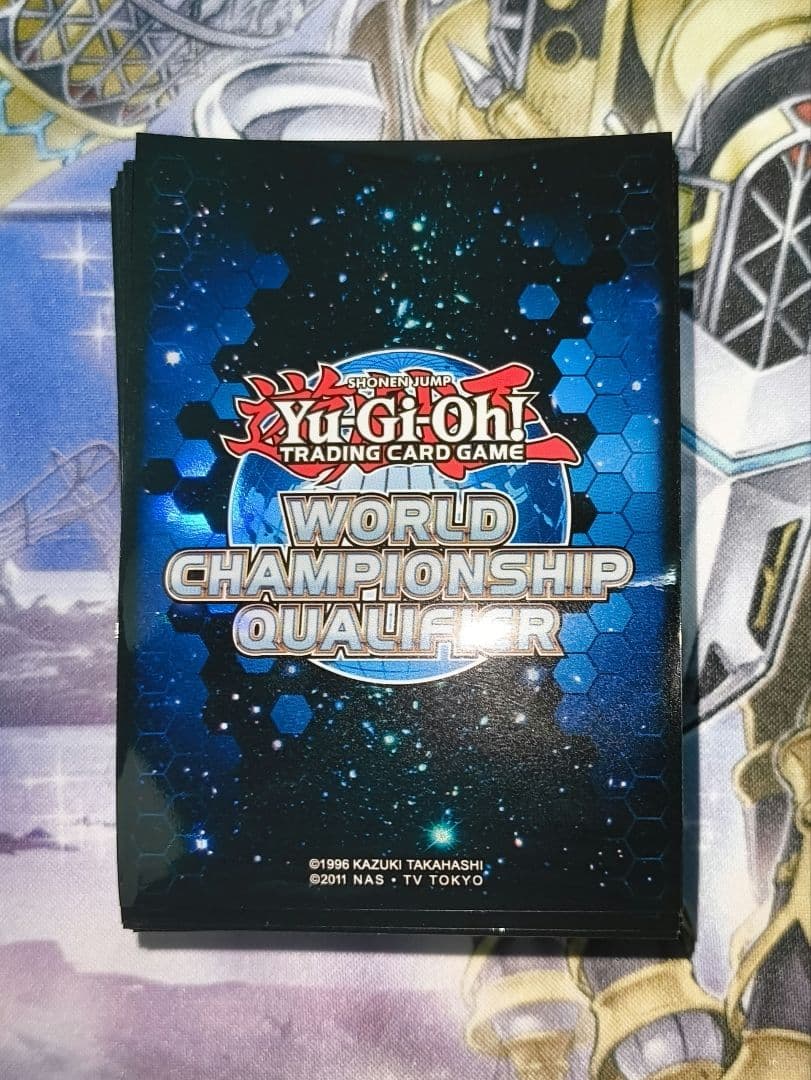 【最終値下げ】遊戯王 WCQスリーブ 2012 青黒